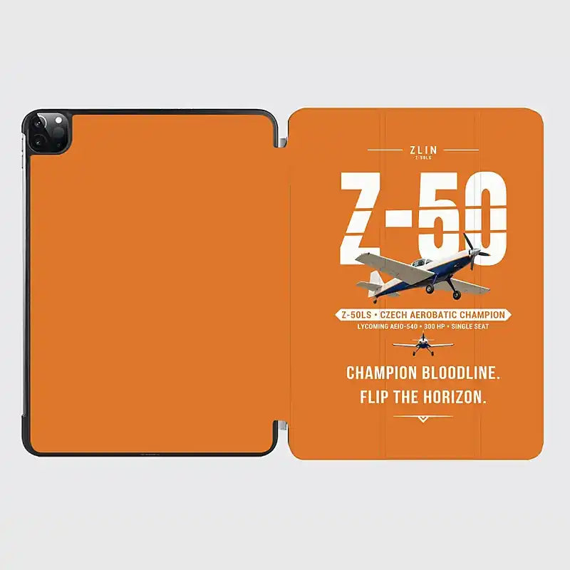 Zlin Z-50LS - Original - iPad Case - Orange