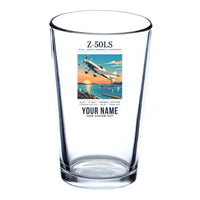Thumbnail for Zlin Z-50LS - Poster + Name - Beer & Water Glass