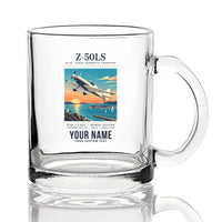 Thumbnail for Zlin Z-50LS - Poster + Name - Coffee & Tea Glass