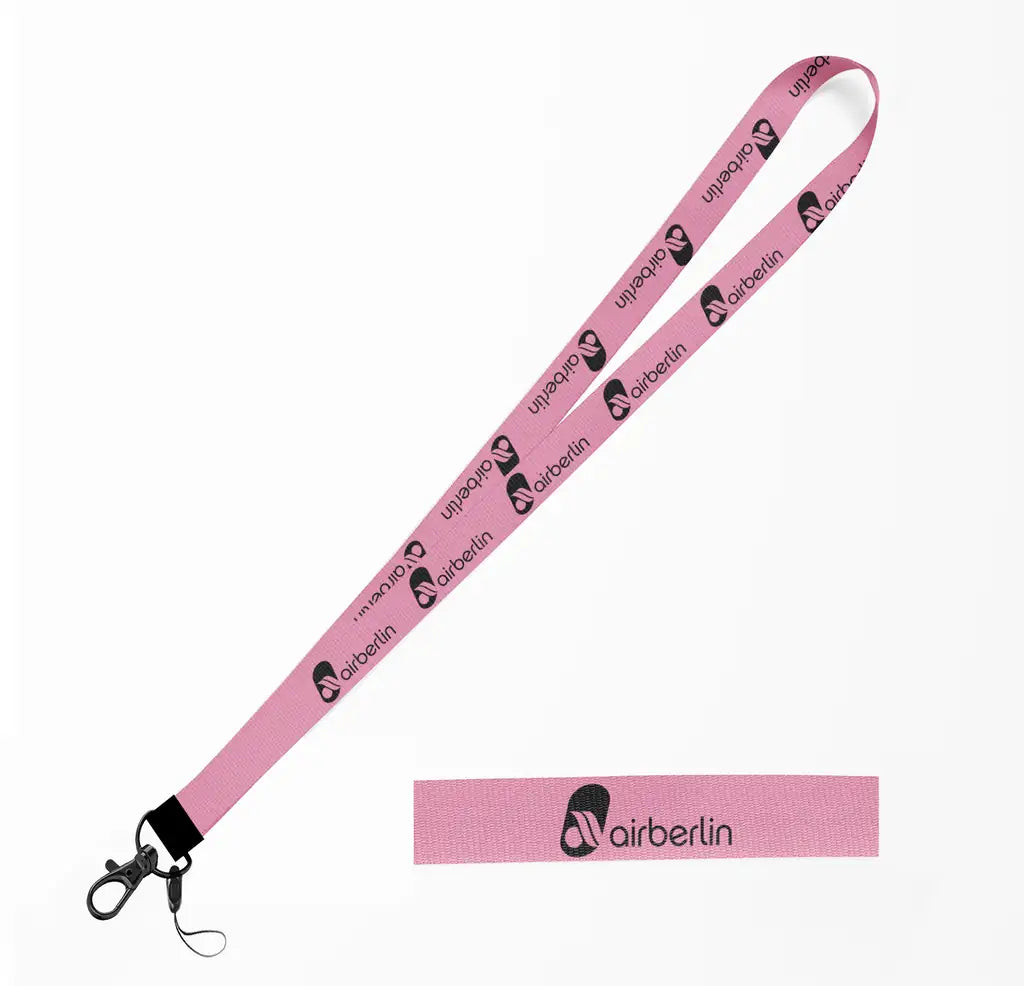 airberlin lanyard - pink