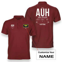 Thumbnail for AUH - Tag Custom - Double-Side Polo - Red + Name