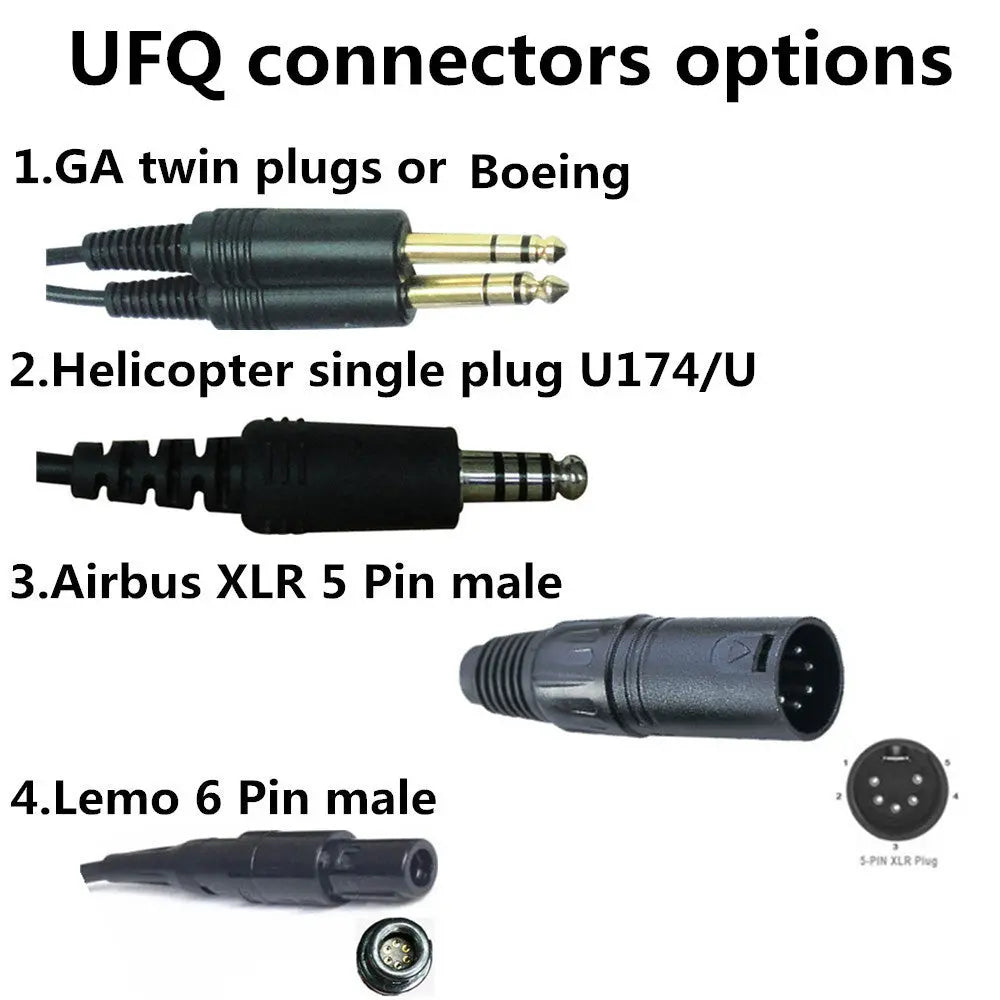 Hi-Lite In-ear aviation headset ANR Headset - view 12