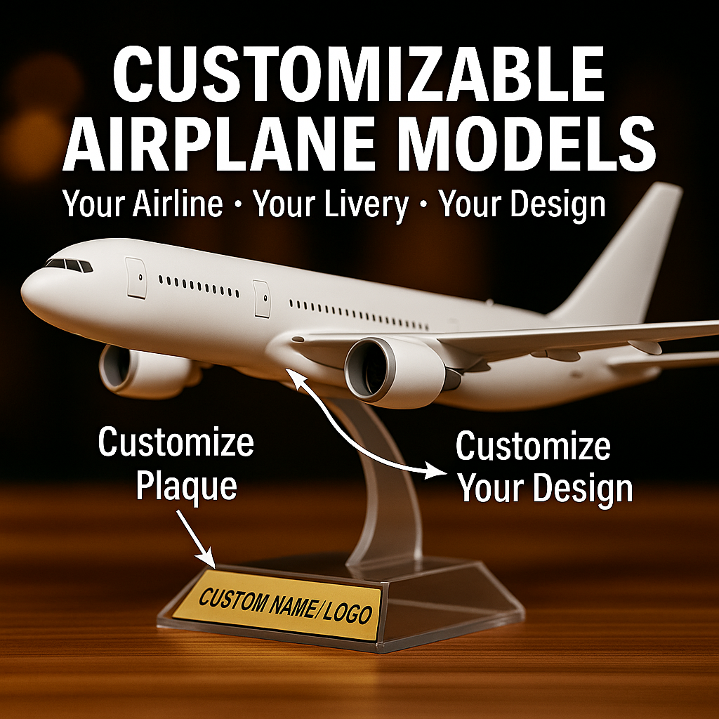 Custom Logo/Livery/Design Boeing 767 Model