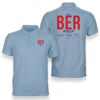 Thumbnail for BER - Tag - Double-Side Polo - Light Blue