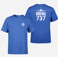 Thumbnail for Boeing 737 & Plane Designed Double-Side T-Shirts