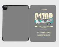 Thumbnail for Cessna 170B design on gray ipad tablet case