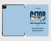 Thumbnail for Cessna 170B design on light blue ipad tablet case