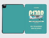 Thumbnail for Cessna 170B design on turquoise ipad tablet case