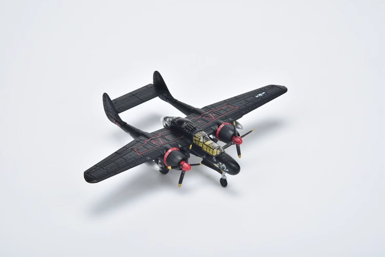 1/72 United States Northrop P-61 Black Widow Night Fighter Airplane Model
