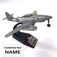 Thumbnail for 1/72 Messerschmitt Me 262 Fighter Aircraft And Fighter-Bomber Airplane Model