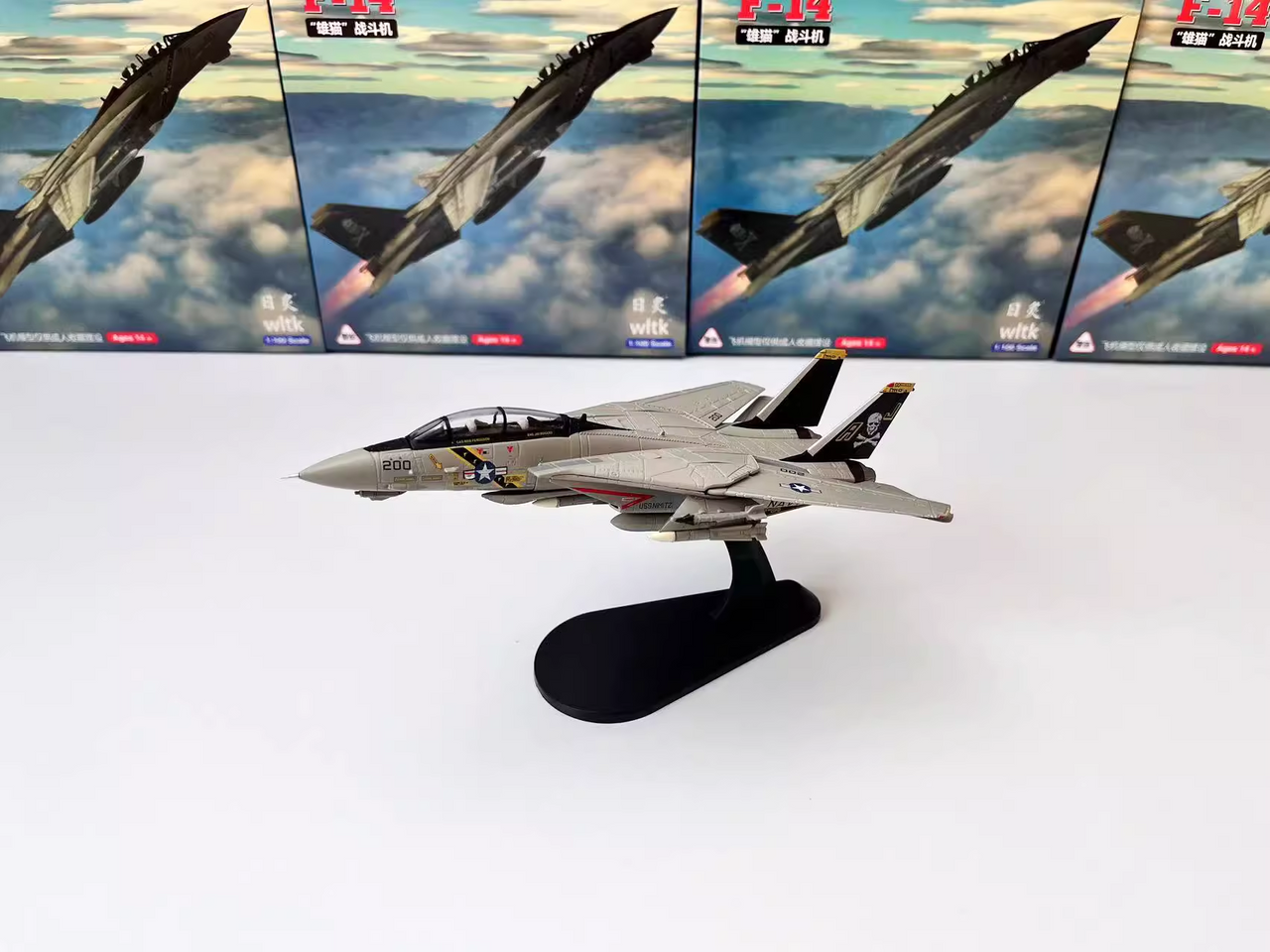 1/100 Grumman F-14 Tomcat Interceptor VF-84 Airplane Model