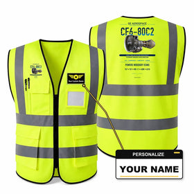 CF6-80C2 Reflective Vests