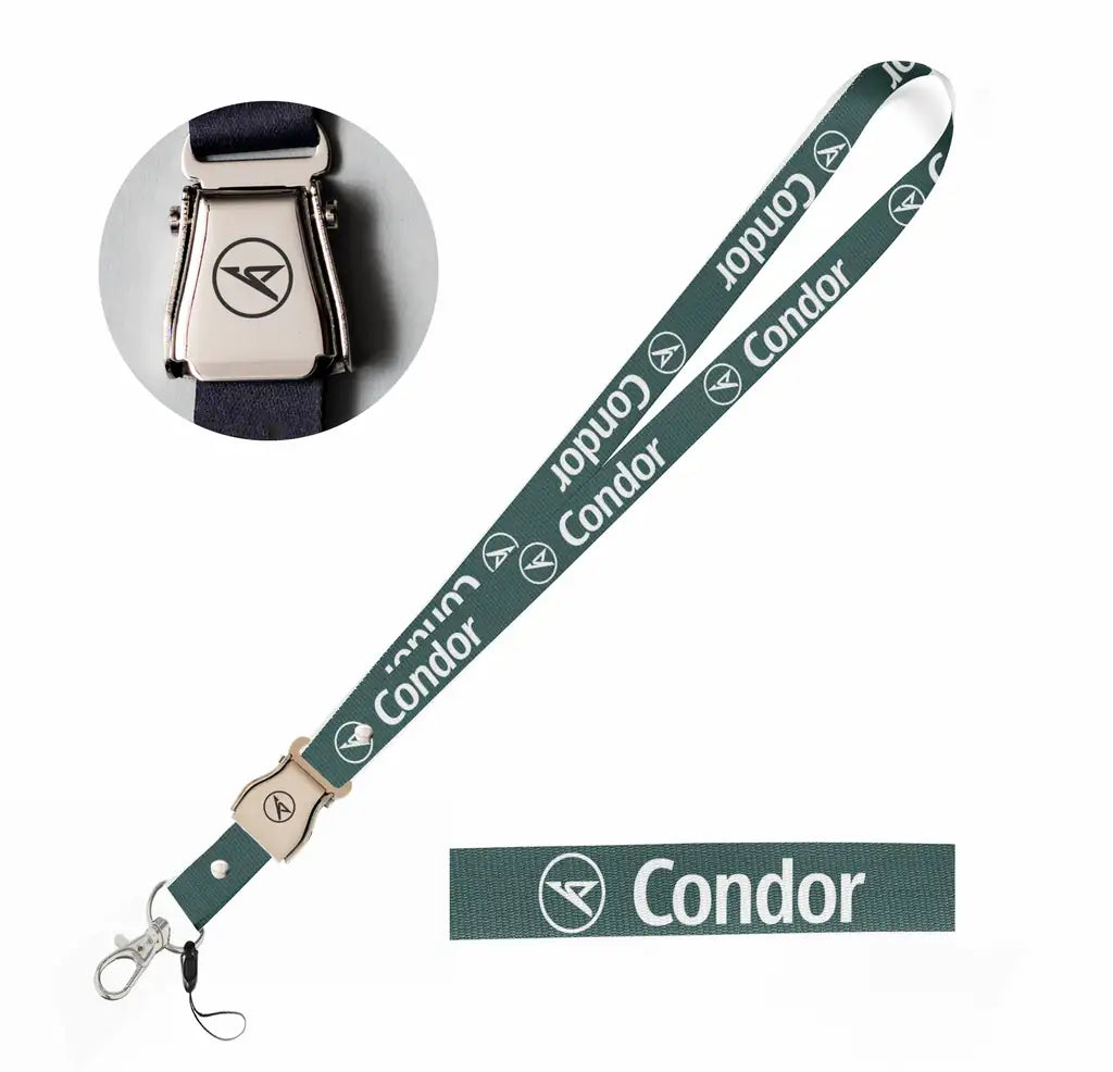 condor air seat belt lanyard - dark green