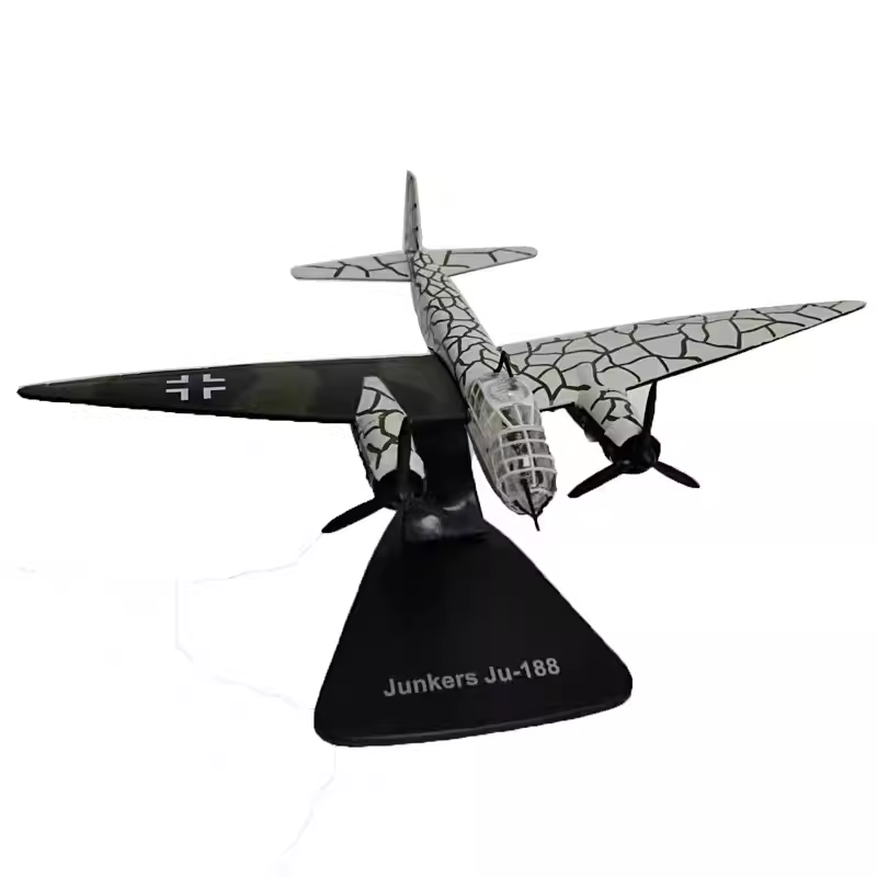 1:144 German World War II Luftwaffe Junkers Ju 88  Schnellbomber Airplane Model