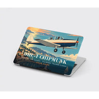 Thumbnail for de Havilland Canada DHC-1 Chipmunk - 3D + Name - MacBook Case - Full Print