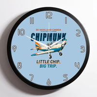 Thumbnail for de Havilland Canada DHC-1 Chipmunk - Cartoon - Framed - Light Blue