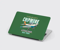 Thumbnail for de Havilland Canada DHC-1 Chipmunk - Cartoon - MacBook Case - Green