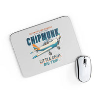 Thumbnail for de Havilland Canada DHC-1 Chipmunk - Cartoon - Mouse Pad - Light Gray
