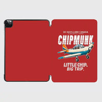 Thumbnail for de Havilland Canada DHC-1 Chipmunk - Cartoon - iPad Case - Red