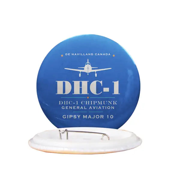de Havilland Canada DHC-1 Chipmunk - Heritage - Pin - Blue