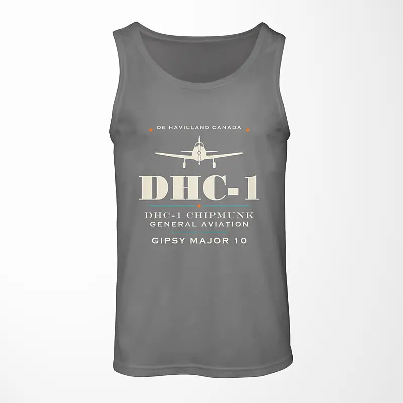 de Havilland Canada DHC-1 Chipmunk - Heritage - Tank Top - Gray