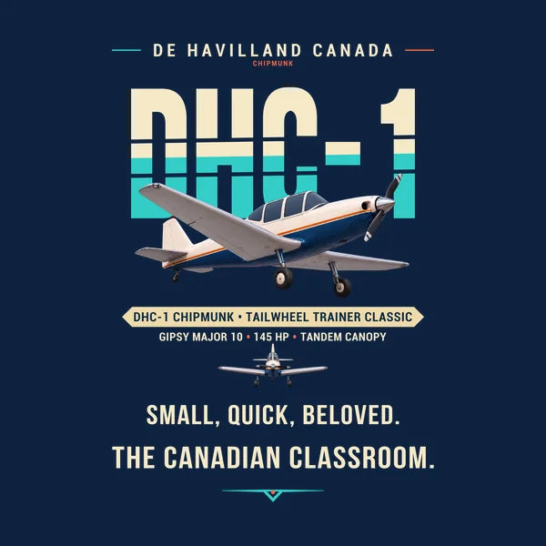 de Havilland Canada DHC-1 Chipmunk - Original - Card