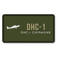 Thumbnail for de Havilland Canada DHC-1 Chipmunk Patches - Rectangle - Olive Khaki