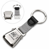 Thumbnail for de Havilland Canada DHC-1 Chipmunk - Seat Belt Key Chain - Tag - Gray