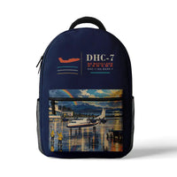 Thumbnail for de Havilland Canada DHC-7-102 Dash 7 - 3D Backpack - Dark Blue