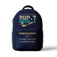 Thumbnail for de Havilland Canada DHC-7-102 Dash 7 - 3D Backpack - Original - Dark Blue