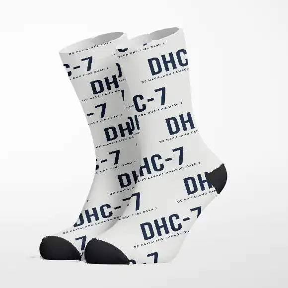 de Havilland Canada DHC-7-102 Dash 7 - Socks - White