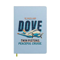Thumbnail for de Havilland DH.104 Dove 8 - Cartoon - Notebook - Light Blue