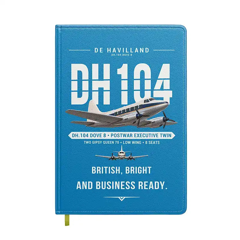 de Havilland DH.104 Dove 8 - Original - Notebook - Turquoise