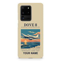Thumbnail for de Havilland DH.104 Dove 8 - Poster + Name - Samsung Case - Beige