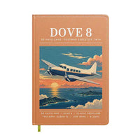 Thumbnail for de Havilland DH.104 Dove 8 - Poster - Notebook - Orange
