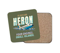 Thumbnail for de Havilland DH.114 Heron 2D - Cartoon - Coaster - Green Army