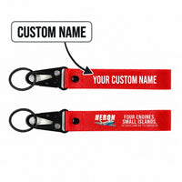 Thumbnail for de Havilland DH.114 Heron 2D Hawk-Shaped Key Chains - Red - Cartoon - Personalized