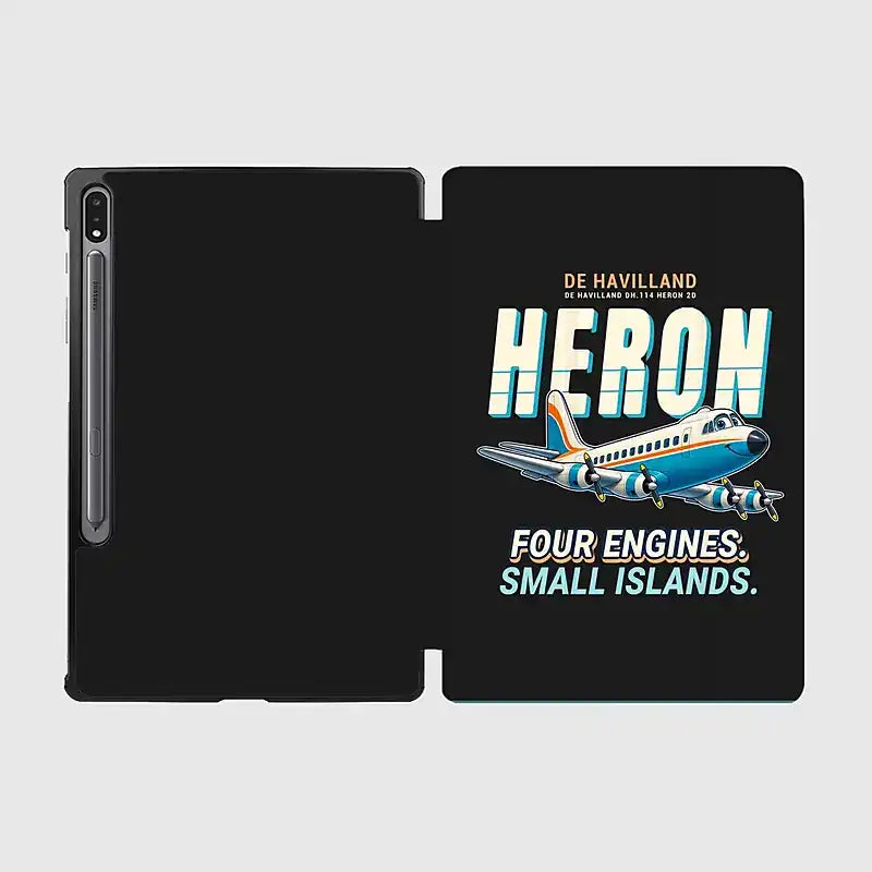 de Havilland DH.114 Heron 2D - Cartoon - Samsung Tablet - Black