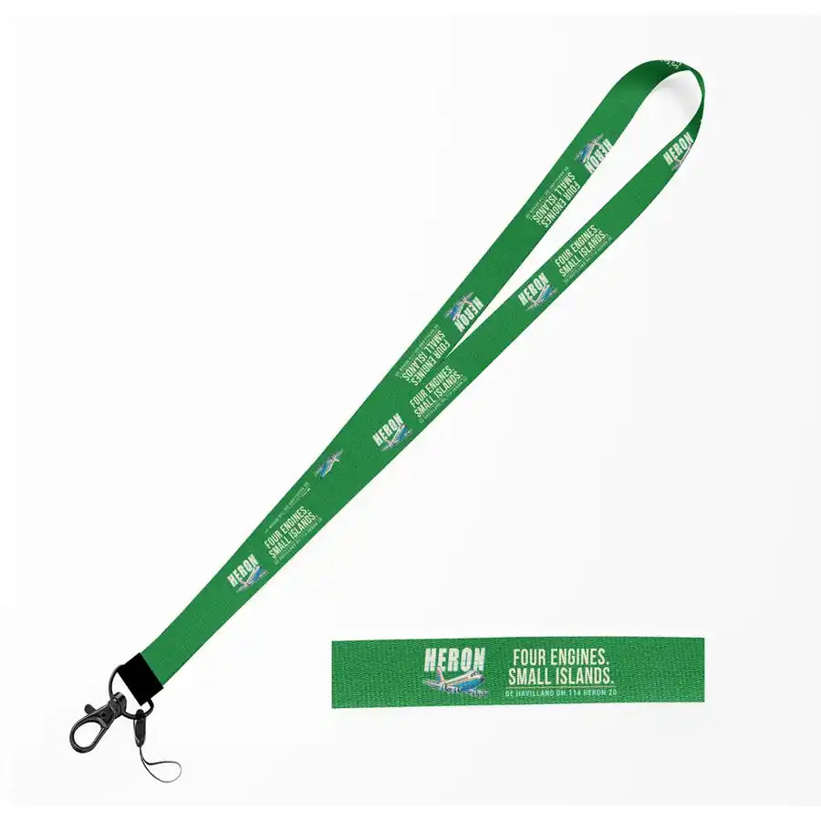 de Havilland DH.114 Heron 2D Lanyard & ID Holders lanyard - Cartoon - Green
