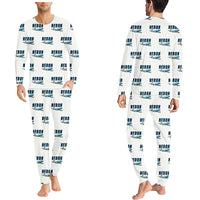Thumbnail for de Havilland DH.114 Heron 2D - Men Pajamas - Cartoon Pattern - White