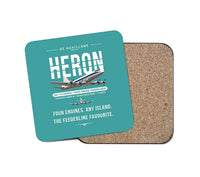Thumbnail for de Havilland DH.114 Heron 2D - Original - Coaster - Turquoise