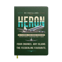 Thumbnail for de Havilland DH.114 Heron 2D - Original - Notebook - Dark Green