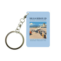 Thumbnail for de Havilland DH.114 Heron 2D - Poster - Key Chain - Light Blue
