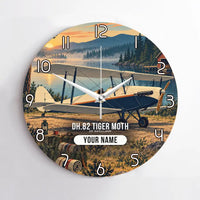 Thumbnail for de Havilland DH.82 Tiger Moth - 3D + Name - No Frame - Full Print
