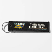 Thumbnail for de Havilland DH.82 Tiger Moth Aviator Key Chains - Black - Cartoon