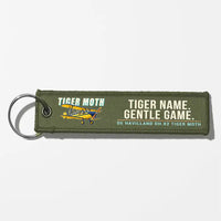 Thumbnail for de Havilland DH.82 Tiger Moth Aviator Key Chains - Green Army - Cartoon