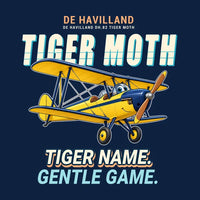 Thumbnail for de Havilland DH.82 Tiger Moth - Cartoon - Card