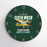 Thumbnail for de Havilland DH.82 Tiger Moth - Cartoon - No Frame - Dark Green