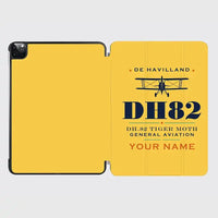 Thumbnail for de Havilland DH.82 Tiger Moth - Heritage + Name - iPad Case - Yellow