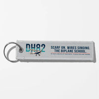 Thumbnail for de Havilland DH.82 Tiger Moth Aviator Key Chains - Light Gray - Original